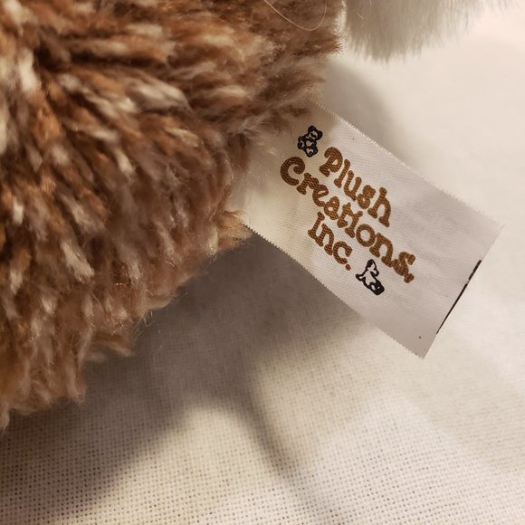 STUFFED ANIMAL BUNNY RABBIT w/ WHISKERS by PLUSH CREATIONS - 1998 - TRUE VINTAGE - Picture 15 of 16